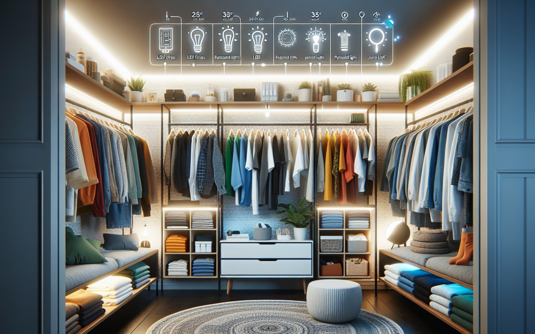 How to Choose the Right Lighting for Your Closet