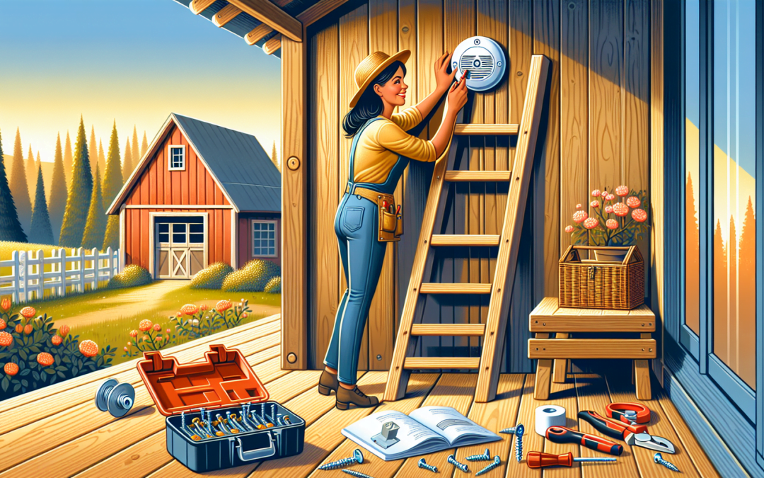 How to Install a Smoke Detector in a Shed